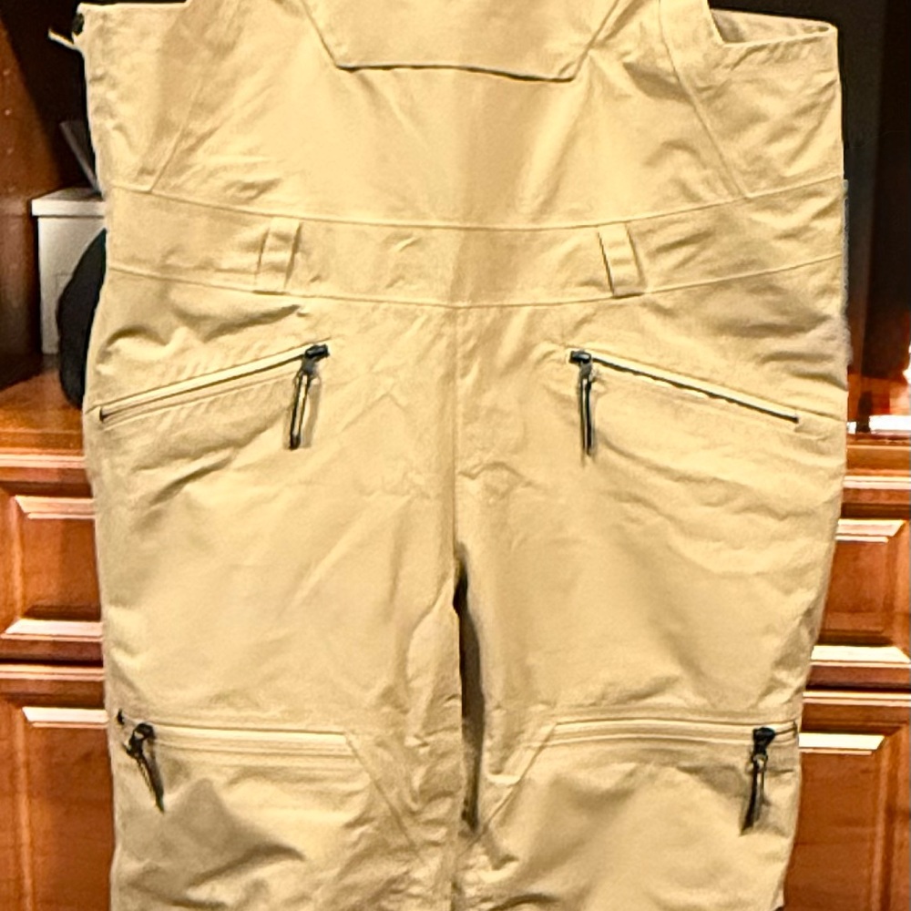 The North Face Women’s Tan Ski Bibs / Overalls